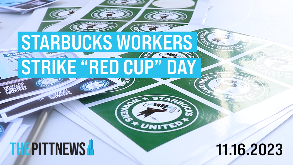 Pittsburgh Starbucks Workers Strike on Red Cup Day